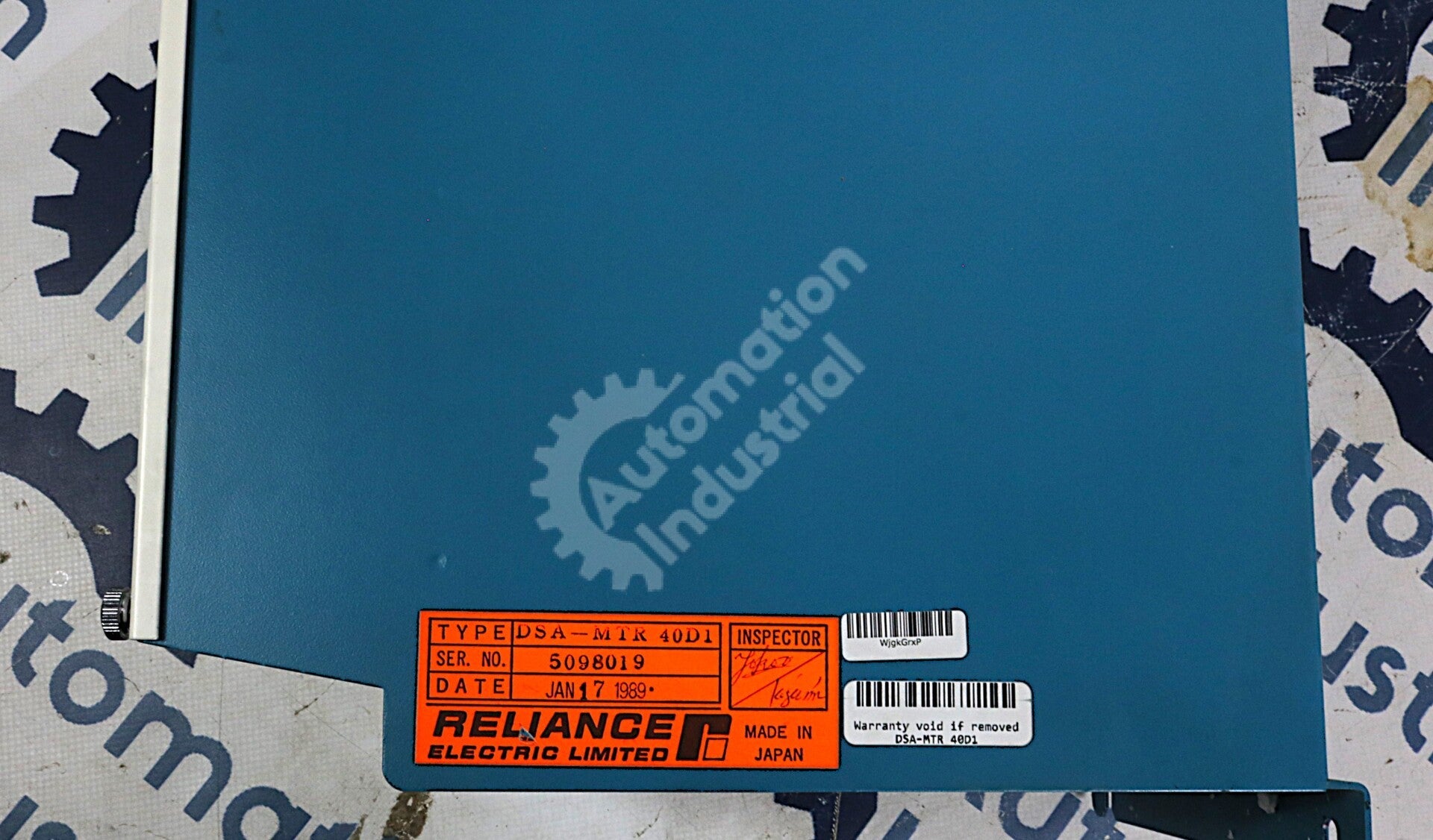 DSA-MTR 40D1 By Reliance Electric Power Run Input  Vectrive AC Servo Drives NSFP