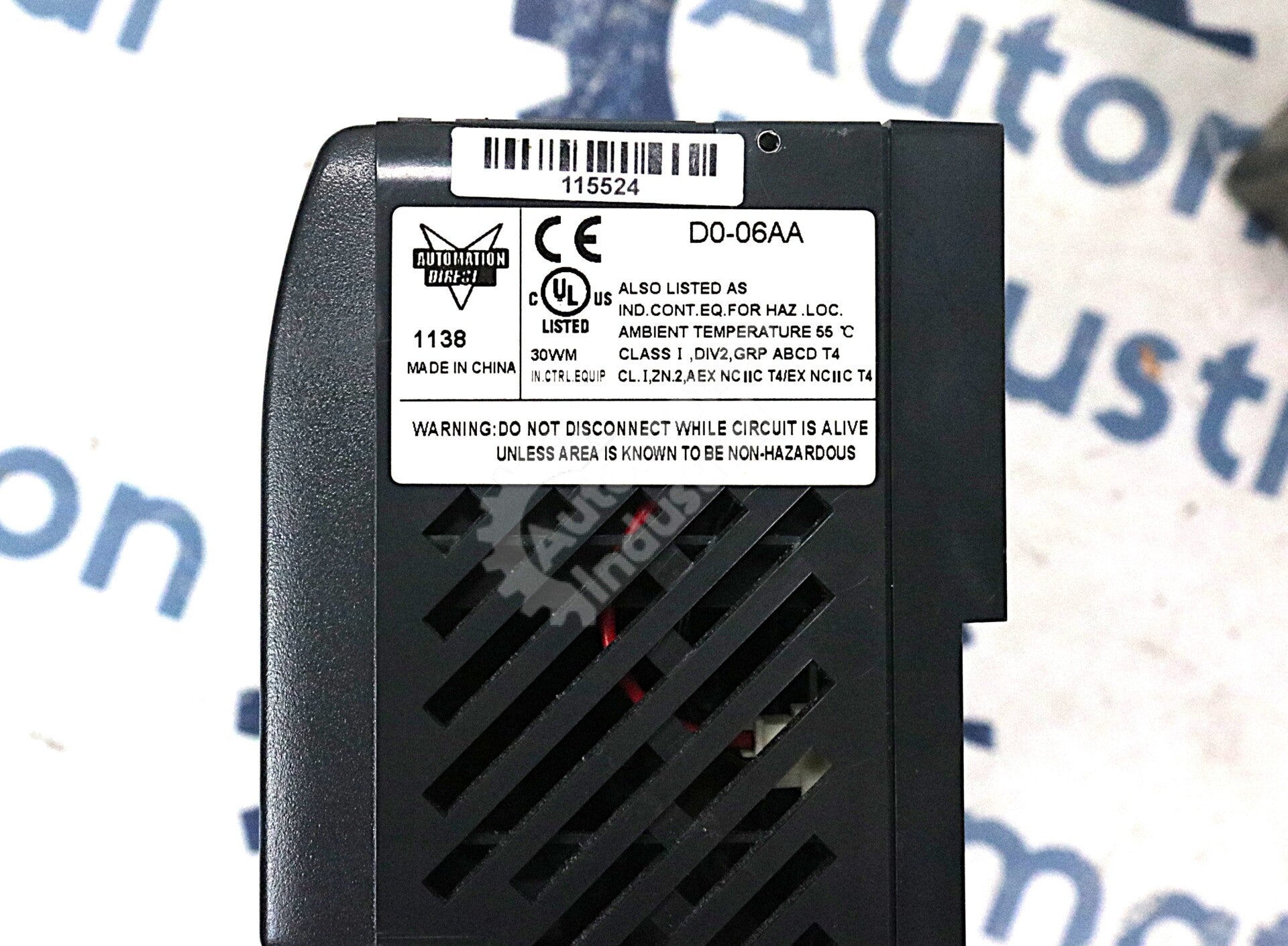 D0-06AA By Automation Direct 120-240VAC Programmable Logic Controller NSNB