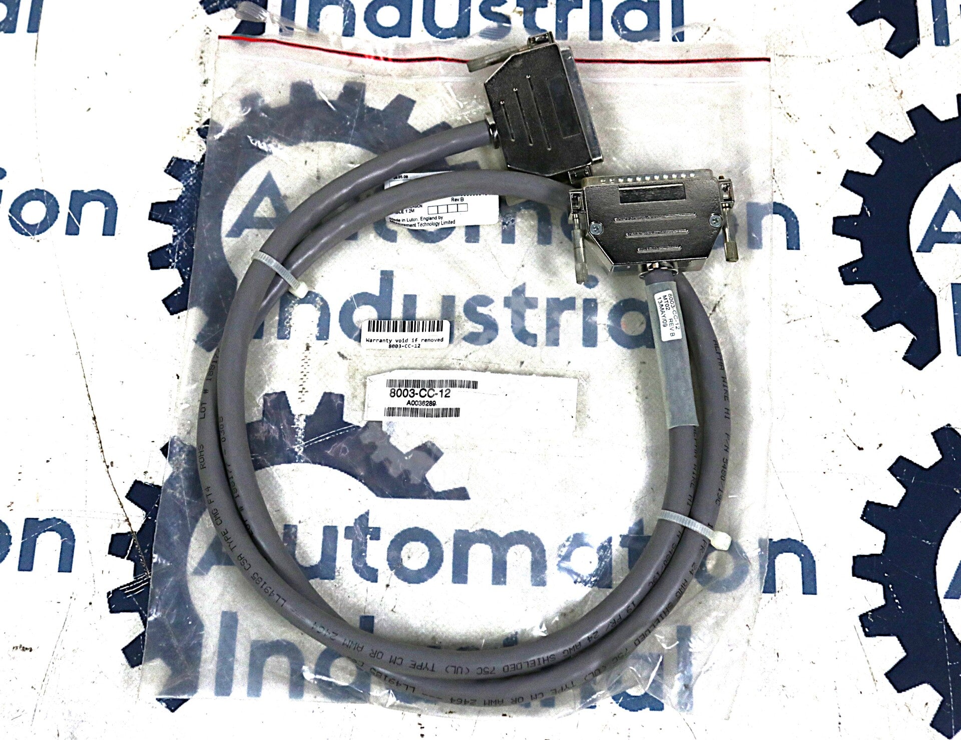 CC-12 By General Electric 1.2M Carrier Extension Cable NSNB