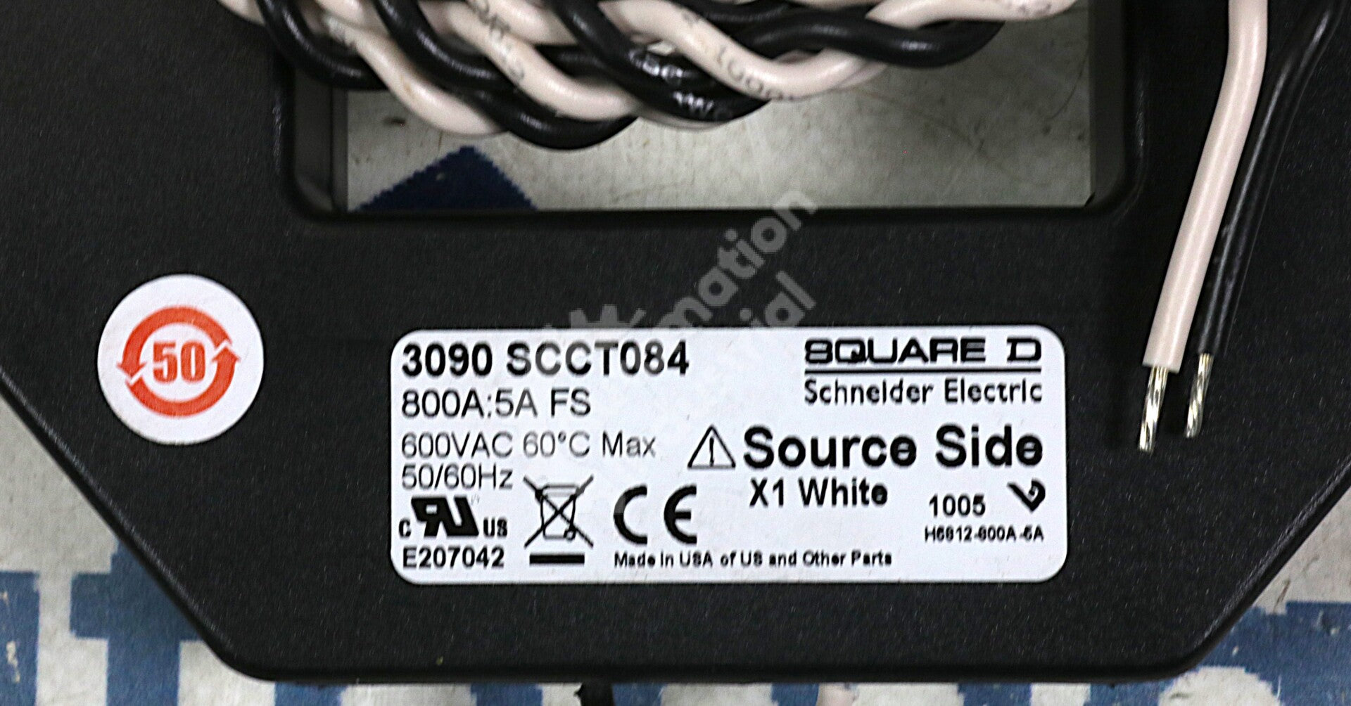 SCCT-084 By Square D PowerLogic Class 3090 Split Core Current Transformer NSNB