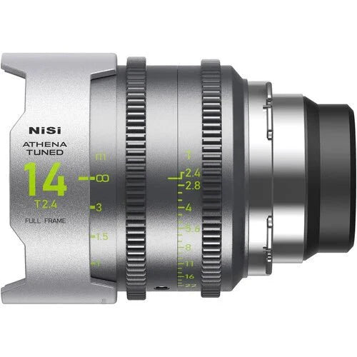 NiSi ATHENA Tuned Prime T2.4/1.9 Full-Frame 5-Lens Kit with Case (PL Mount)