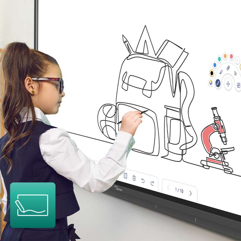 Optoma Creative Touch 3 Series 65" Interactive 4K Panel