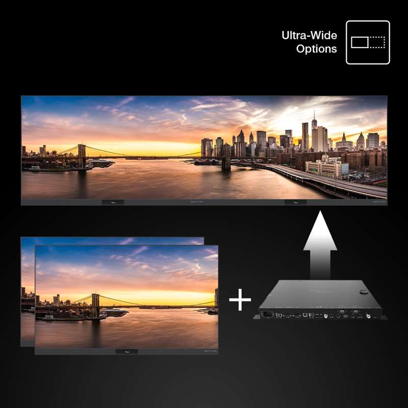 Optoma ProScene UWC245 All-in-One 245" Direct View LED Display