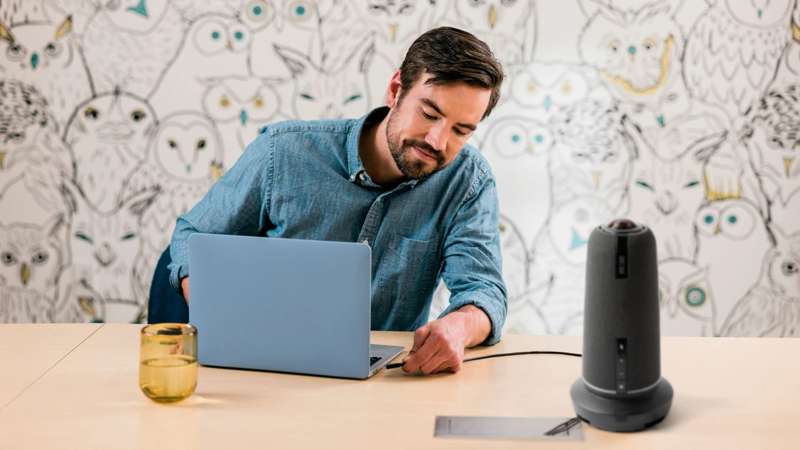 Owl Labs Meeting Owl 5 Pro AIâ€‘Powered 360Â° Video Conferencing Camera