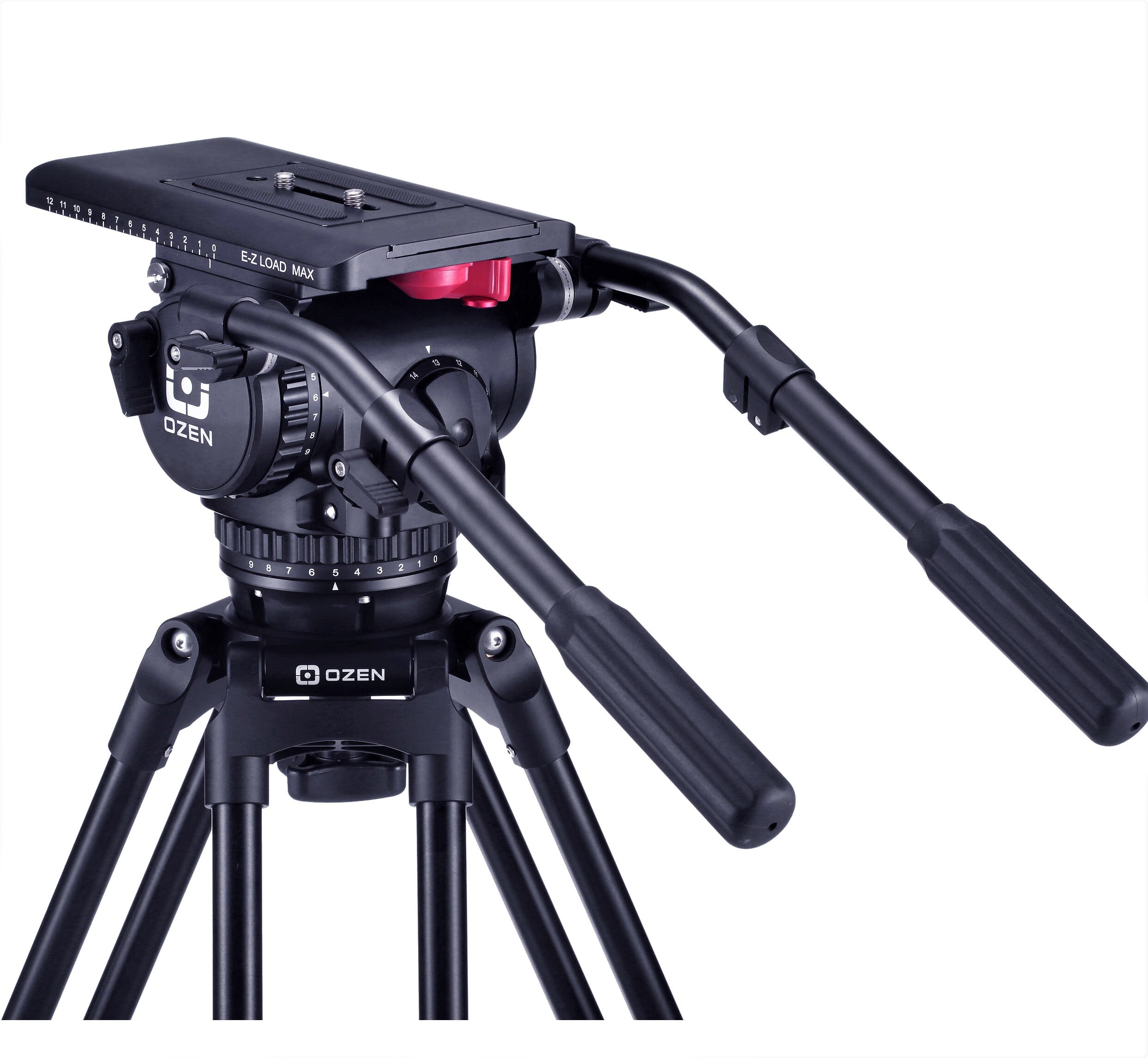 OZEN 18CF1HDM 100mm AGILE 18M E-Z LOAD MAX Tripod System
