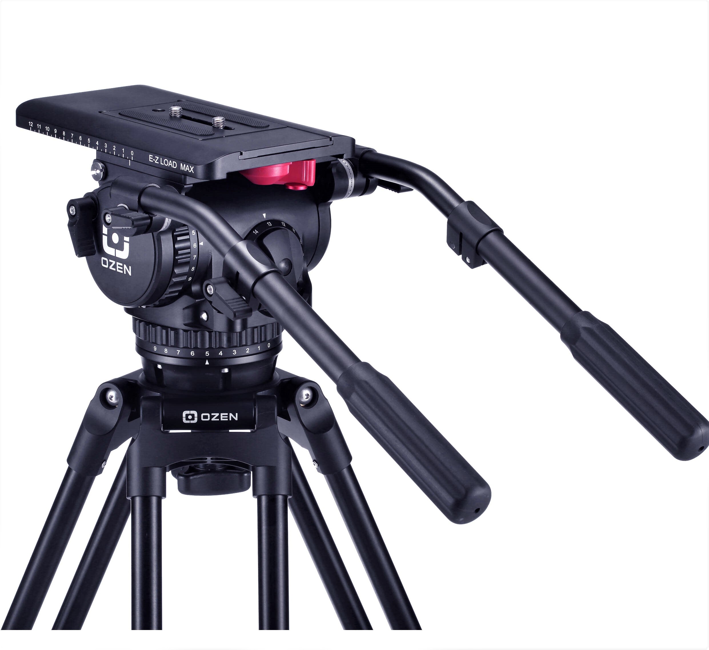 OZEN 18CF2HDM 100mm AGILE 18M E-Z LOAD MAX Tripod System