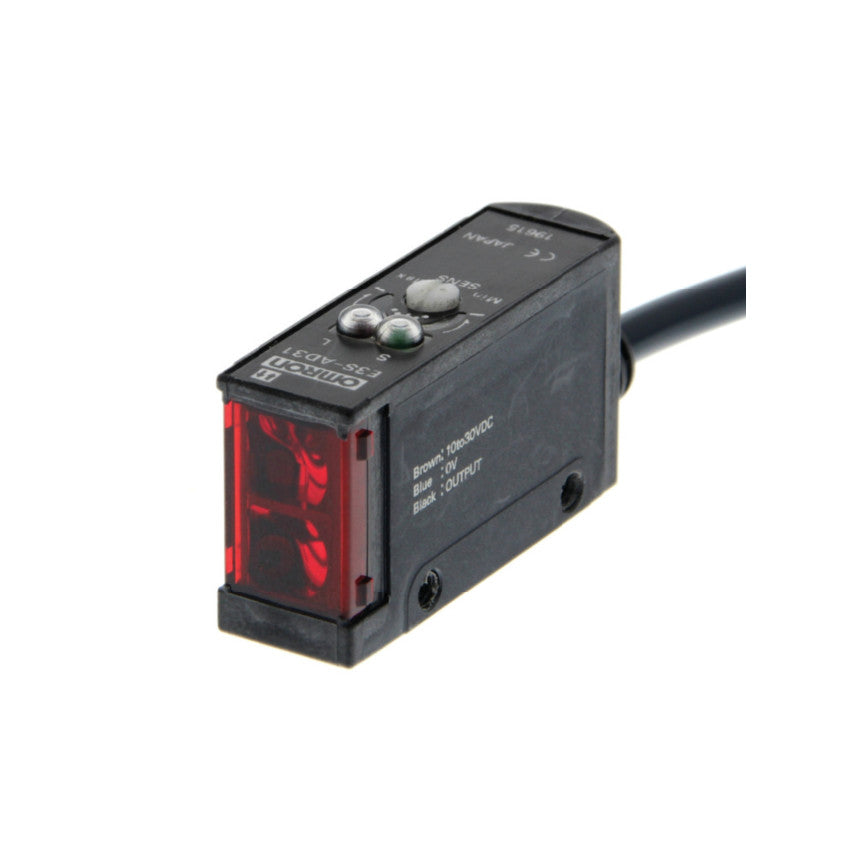 E3S-AT16 | Omron 7m Through-Beam Photoelectric Sensor NPN 10–30VDC