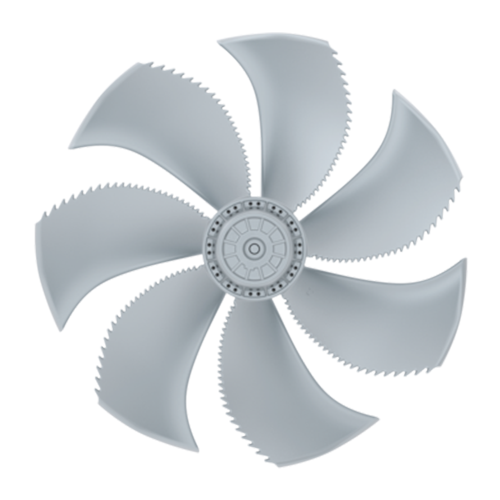 FN050-VDH.4I.A7P1 ZIEHL-ABEGG Axial Fan | 3~400-460V | 1330/940RPM 0.83/0.55kW 1.45/0.97A