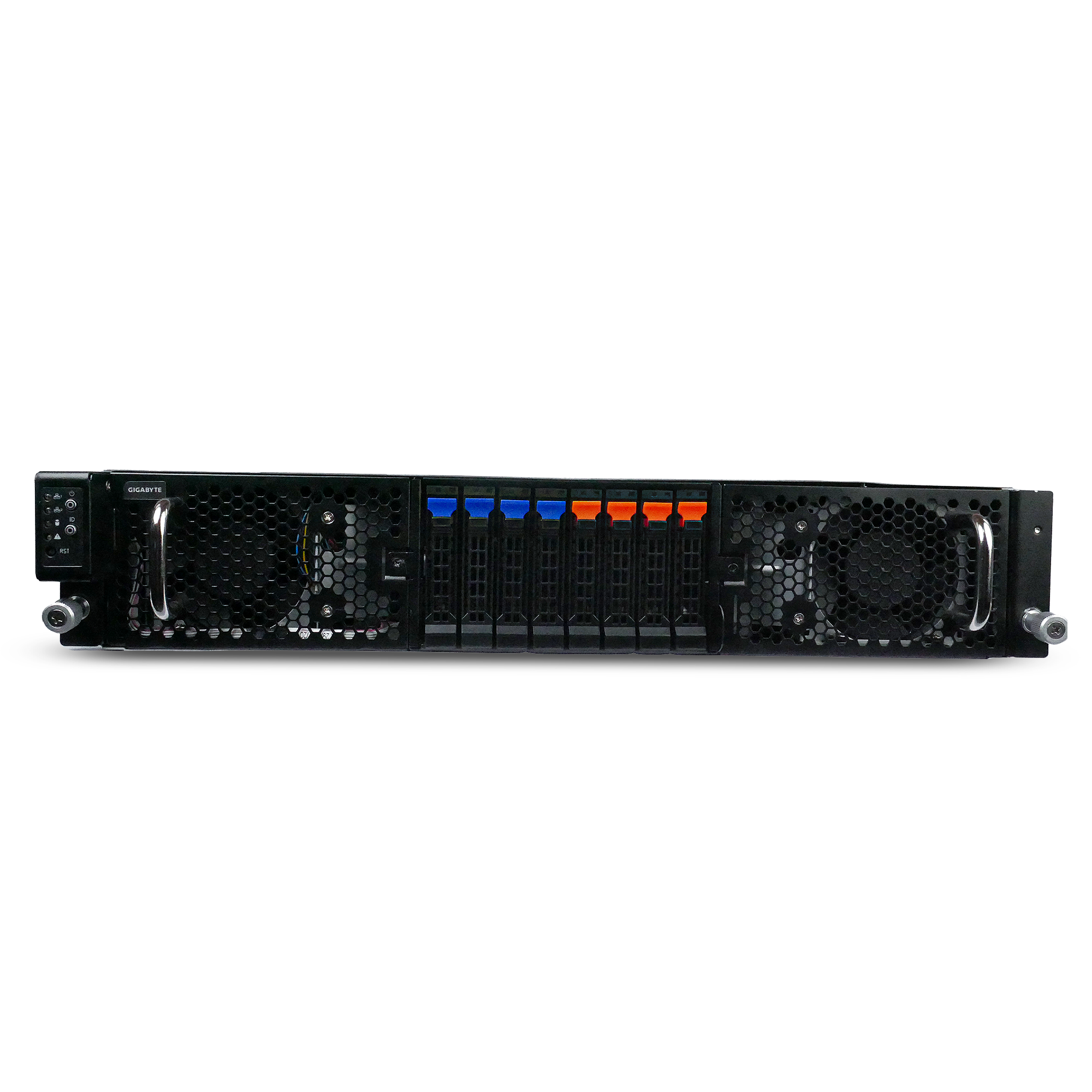 Gigabyte G292-Z42 2U 8-GPU Barebones Server Dual AMD EPYC 7H12 64-Core 16x DDR4 DIMM 8x 2.5" Bay Refurbished
