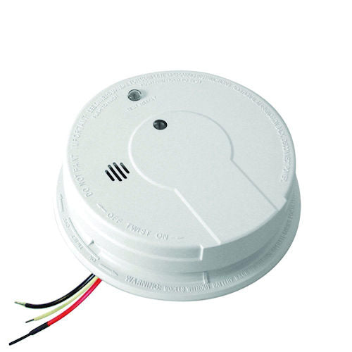 Kidde P12040 Firex Hardwired Photoelectric Smoke Alarm with Hush™ and Battery Backup