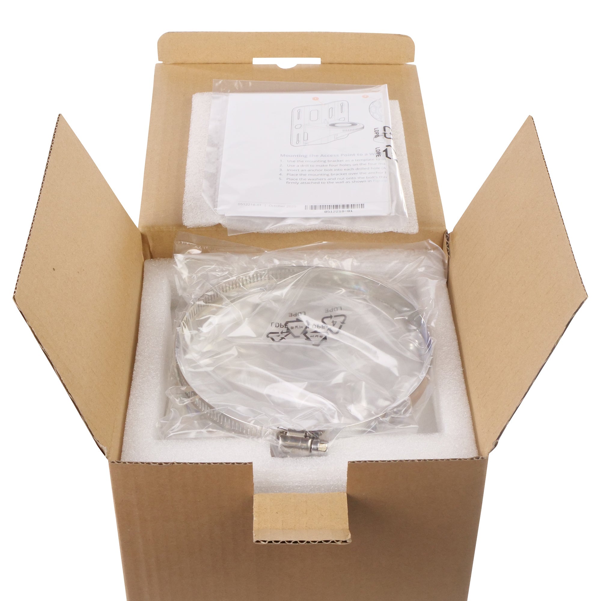 HPE Aruba Networking AP‑270‑MNT‑H3 Outdoor AP Hanging Dual‑Tilt Pole/Wall Mounting Bracket Only - R6W11A