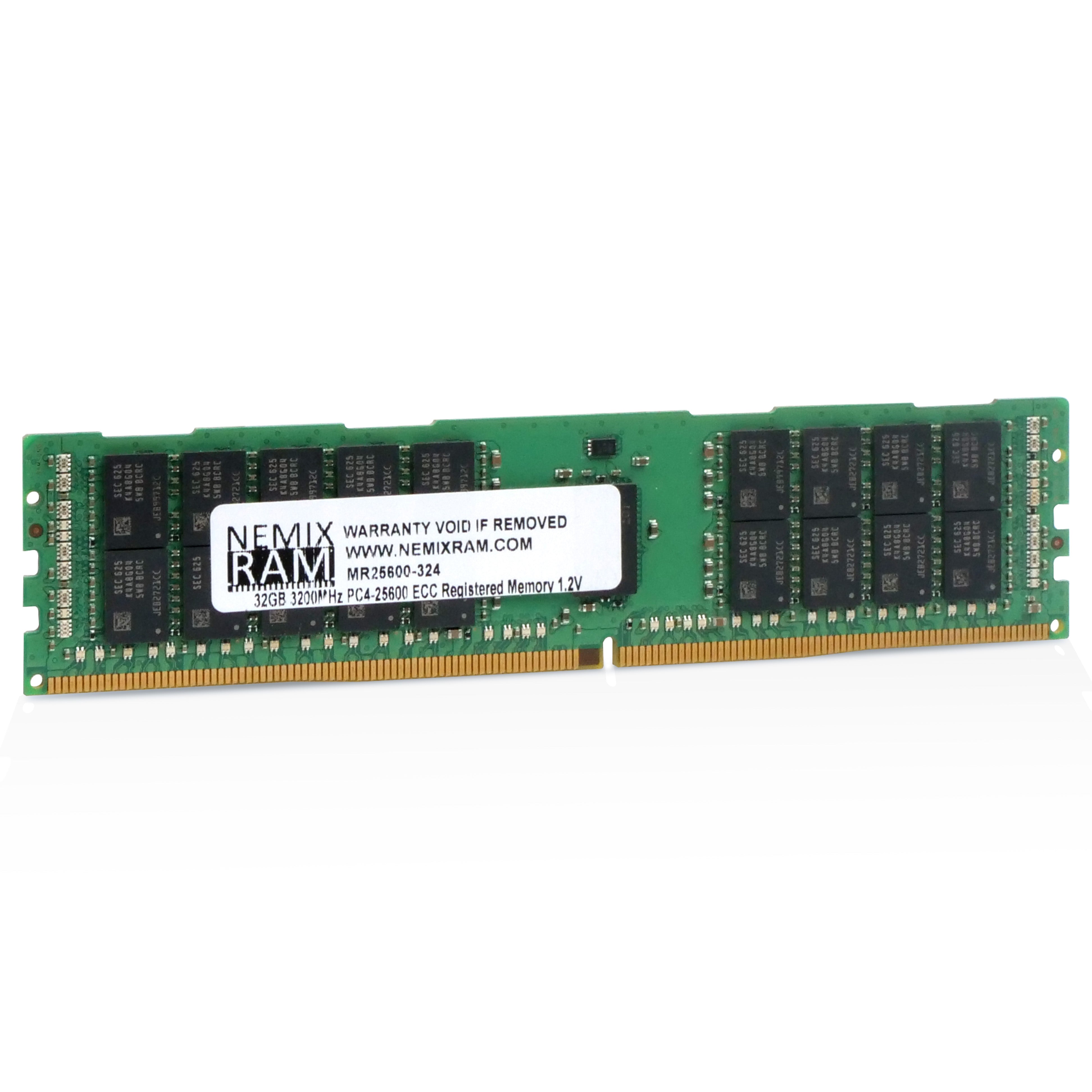 NEMIX MR25600-324 32GB DDR4 3200MHz RDIMM ECC Server RAM (PC4-25600) Refurbished