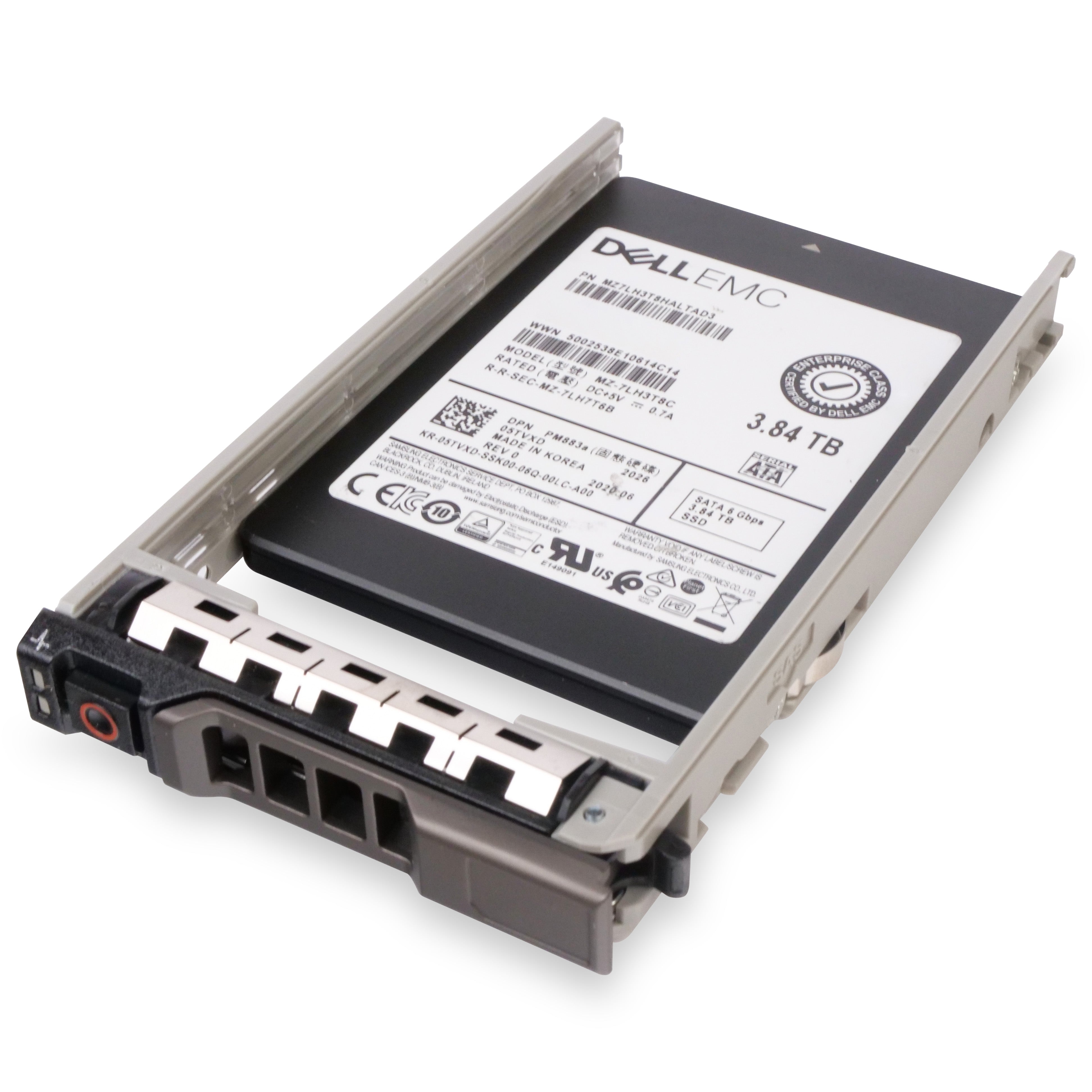 Dell G13 05TVXD 3.84TB 1 DWPD SATA 6Gb/s 3D TLC 2.5in Refurbished SSD