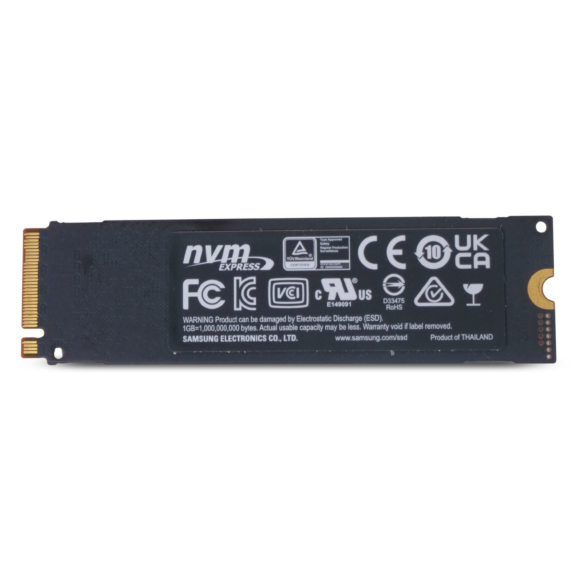 Samsung 970 EVO Plus MZVLB1T0HBLR 1TB PCIe Gen 3.0 x4 4GB/s 3D TLC NVMe M.2 2280 Refurbished SSD