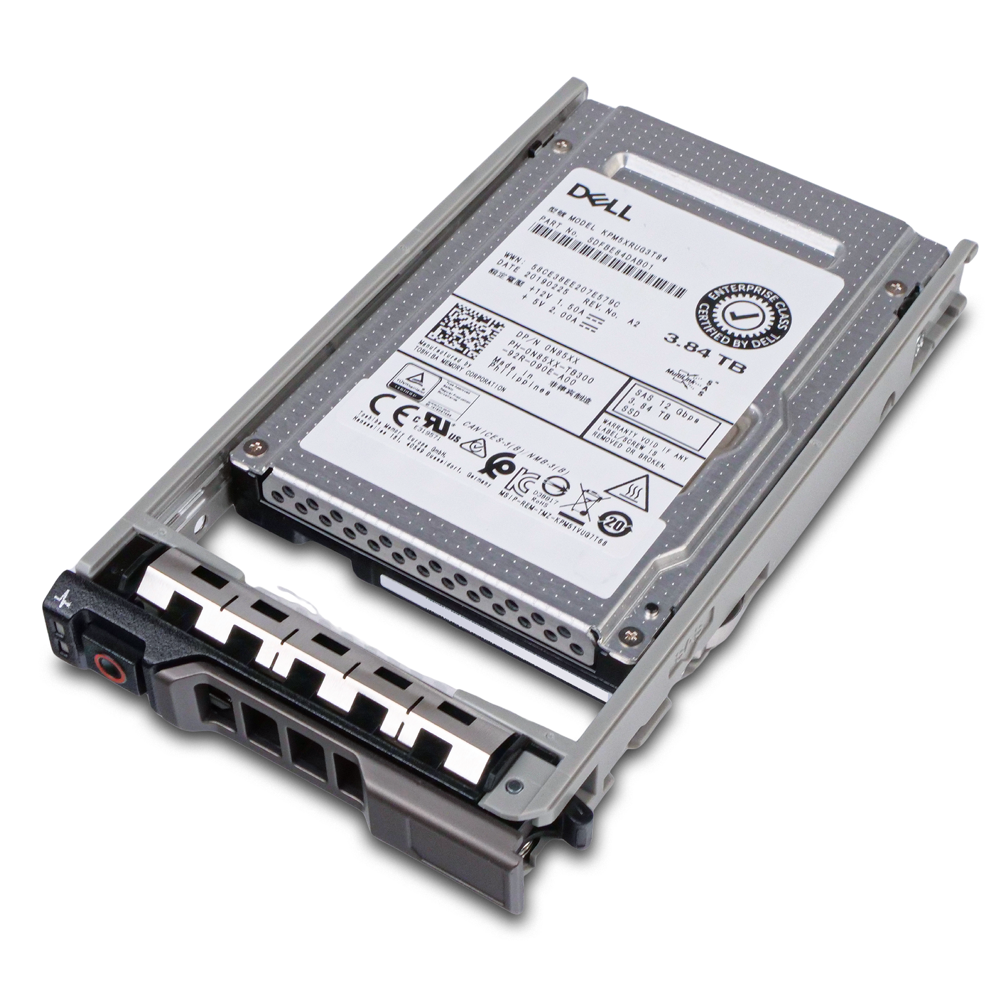 Dell G13 87RMV 3.84TB 1 DWPD SAS 12Gb/s Read Intensive 3D TLC 2.5in SSD