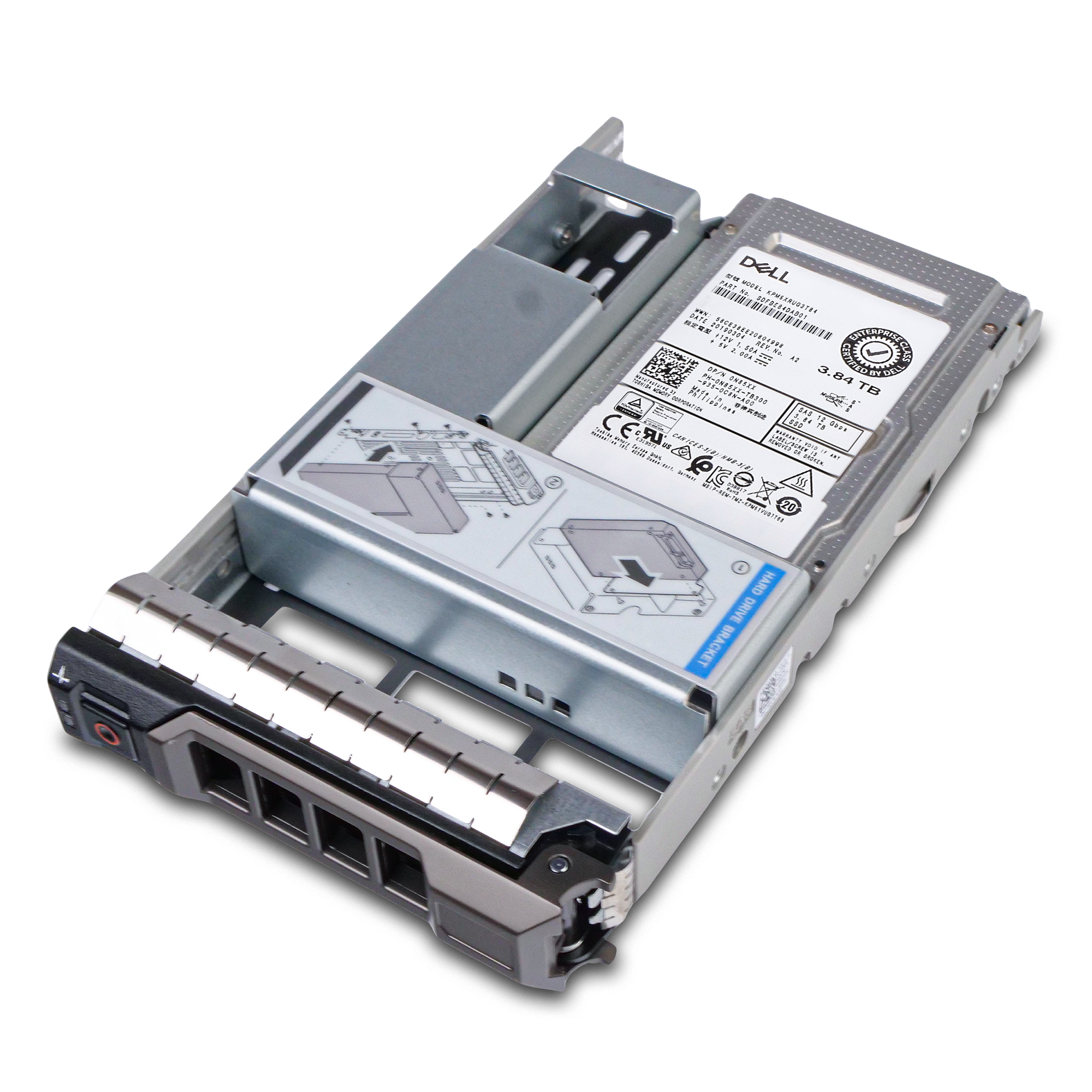 Dell G13 0N85XX 3.84TB 1 DWPD SAS 12Gb/s Read Intensive 3D TLC Hybrid 3.5in SSD