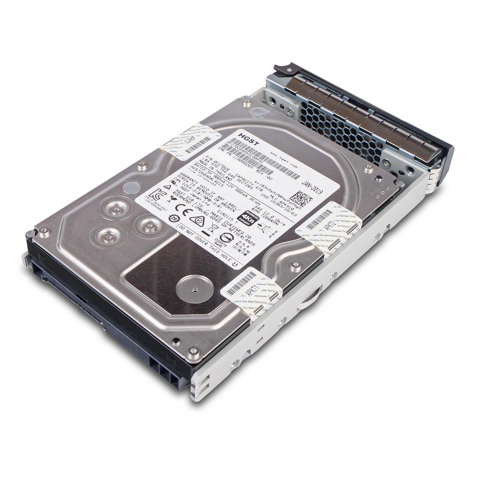 Dell G13 118000265 4TB 7.2K RPM SAS 12Gb/s 4Kn 128MB 3.5in HDD