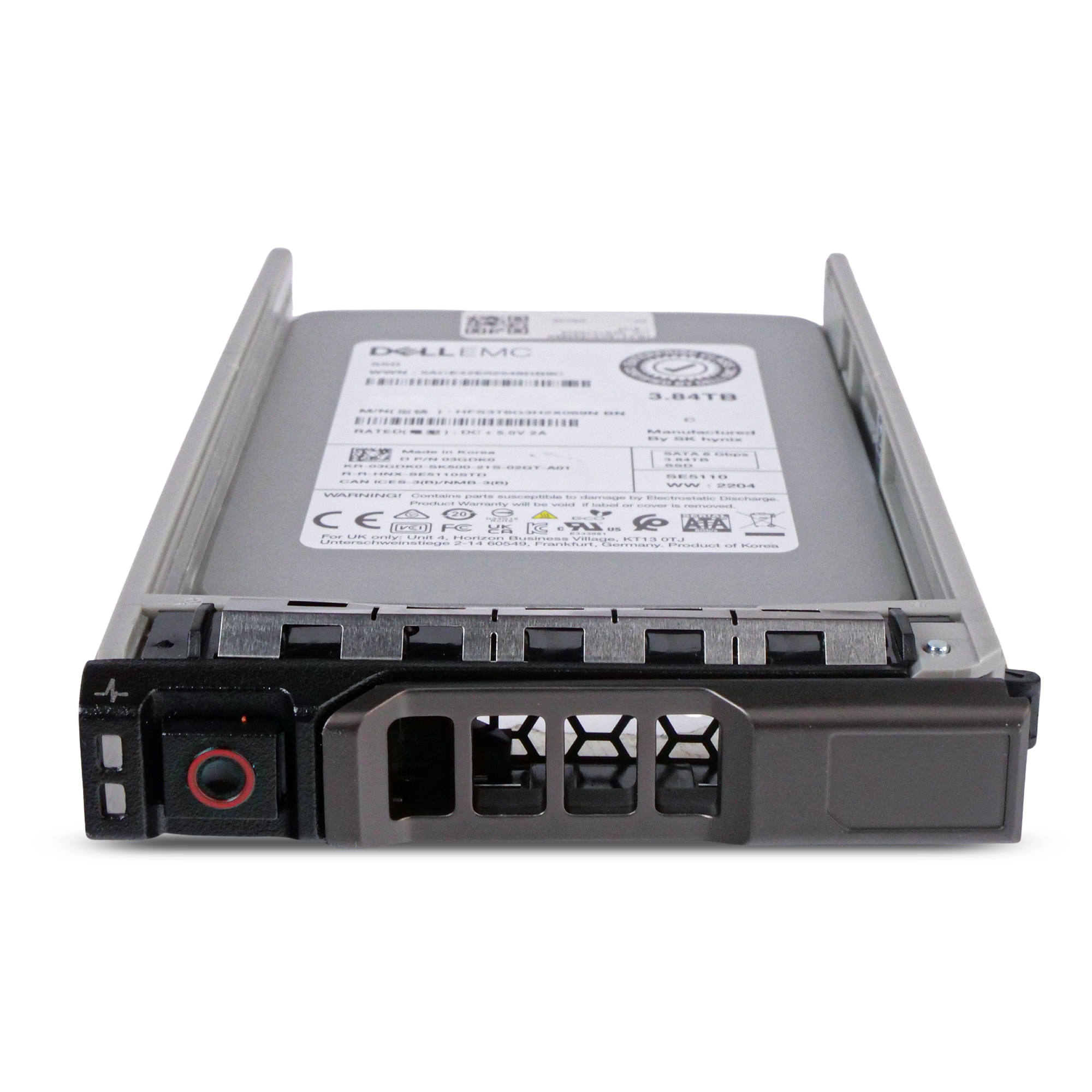 Dell G13 04TH14 3.84TB 1 DWPD SATA 6Gb/s 3D TLC 2.5in Refurbished SSD