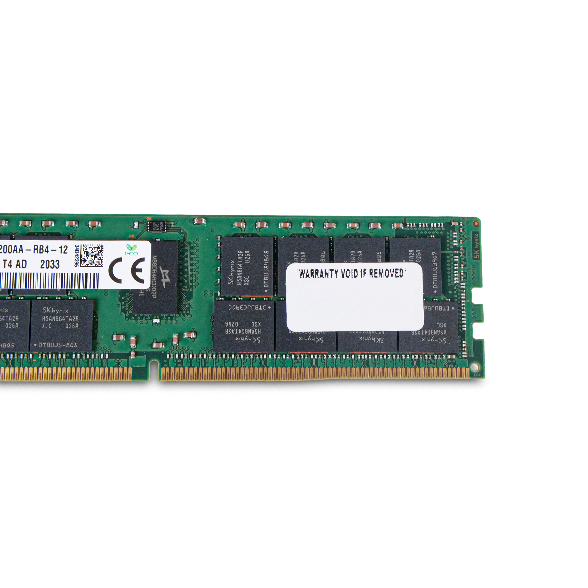SK Hynix HMABAGR7A2R4N-XS 128GB DDR4 3200MHz 2S2Rx4 RDIMM ECC Server RAM (PC4-3200AA) Refurbished