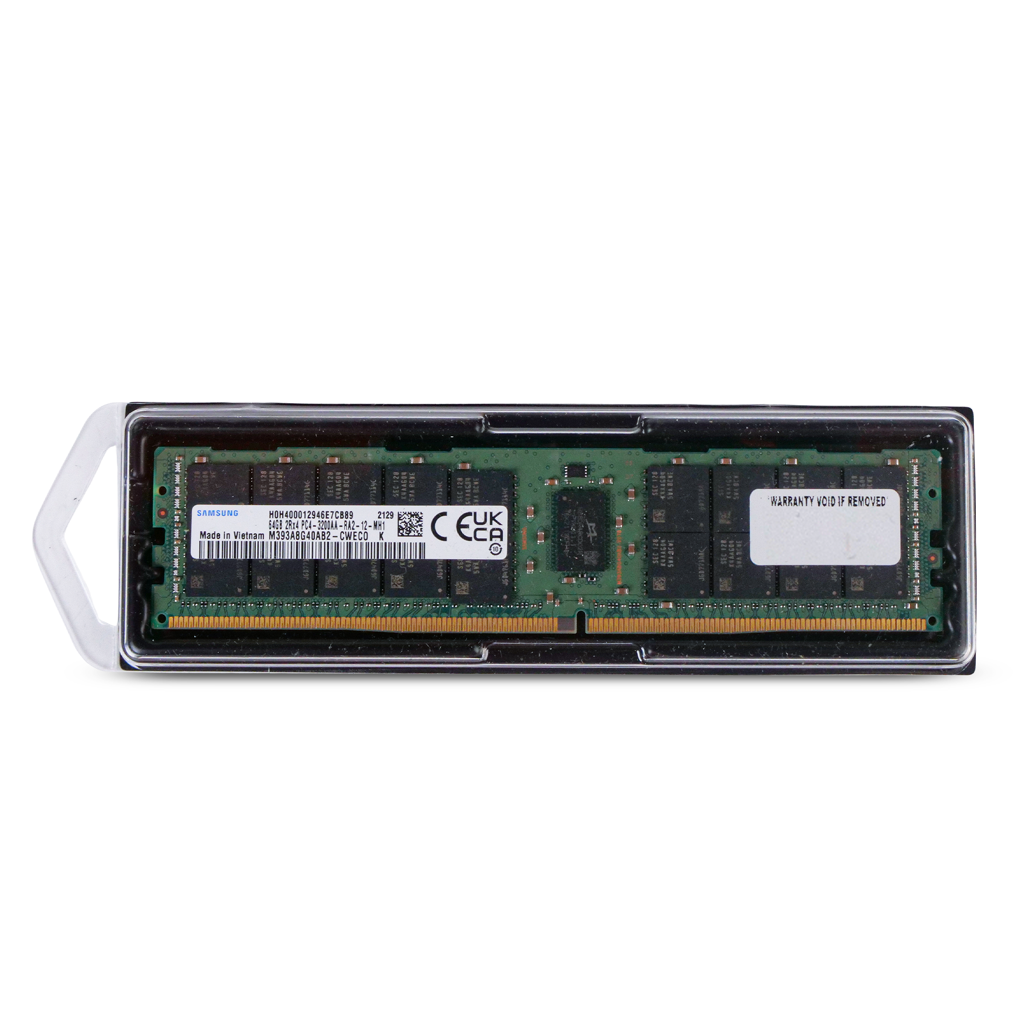 Samsung M393A8G40AB2-CWECO 64GB DDR4 3200MHz 2Rx4 RDIMM ECC Server RAM (PC4-3200AA) Refurbished