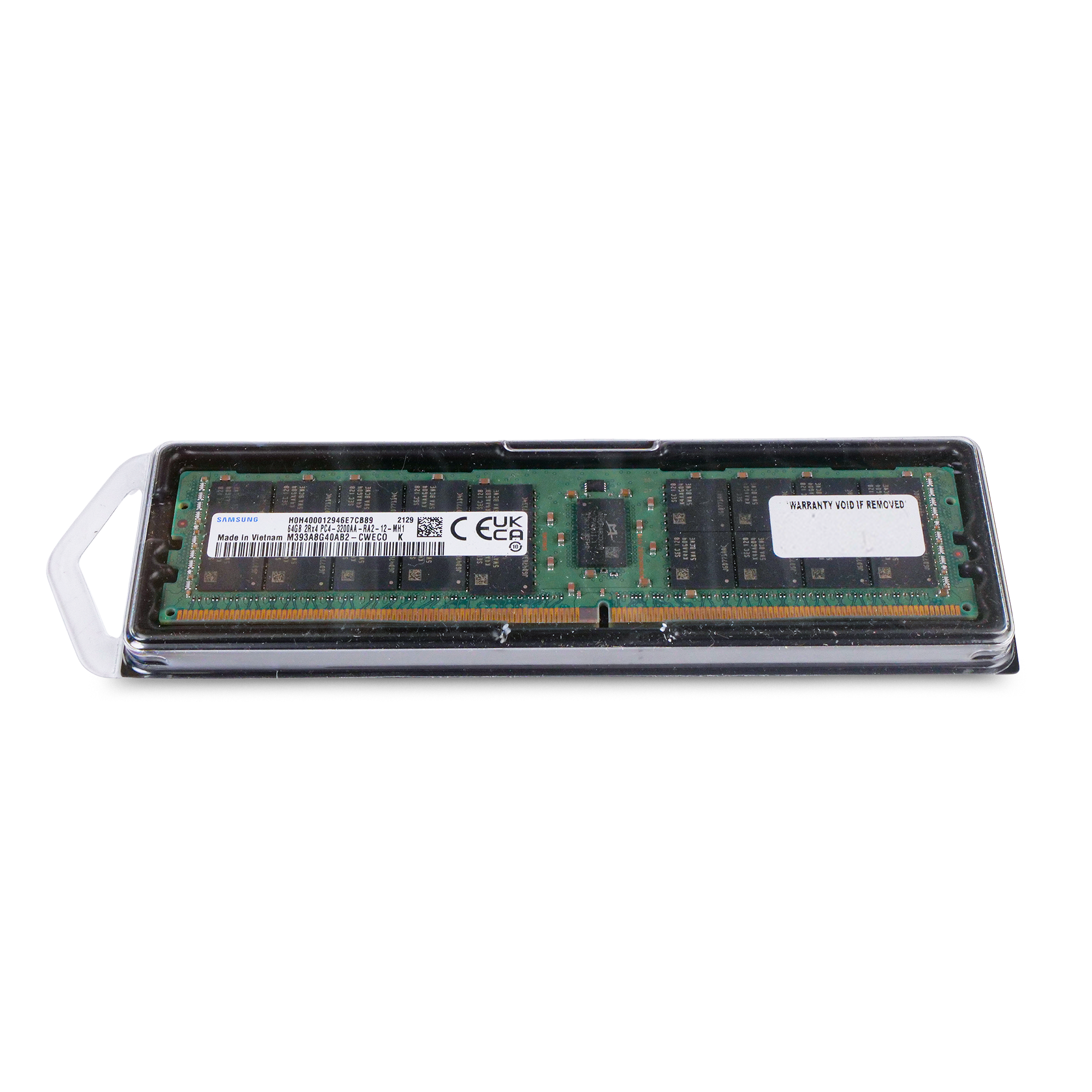 Samsung M393A8G40AB2-CWECO 64GB DDR4 3200MHz 2Rx4 RDIMM ECC Server RAM (PC4-3200AA) Refurbished