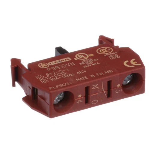 General Electric P9B10VN Front-Mount Auxiliary Contact Block