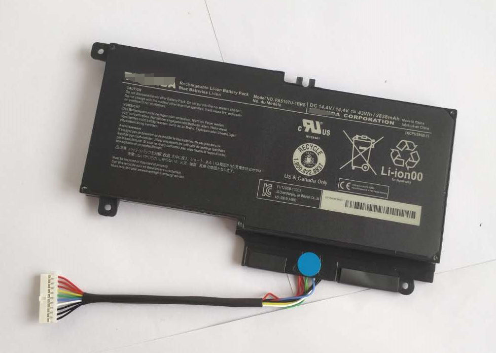 PA5107U-1BRS Battery For Toshiba Satellite S40-A S40DT-A L50 L55 S55