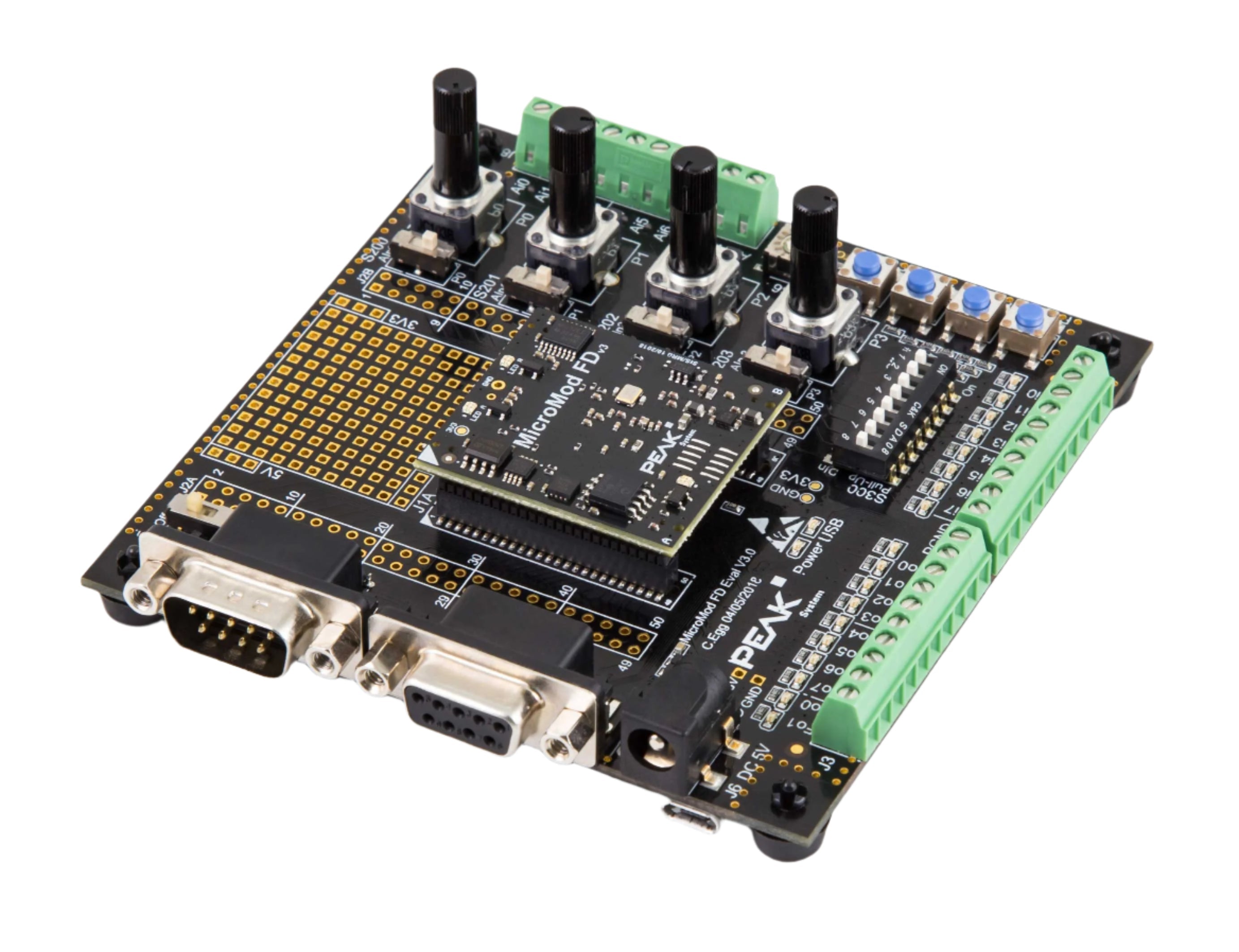 PCAN-MicroMod FD Evaluation Board