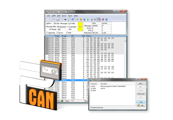 PCAN-Trace Data Logger