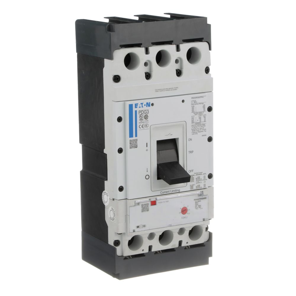Eaton PDG33M0100TFAJ Power Defense 100A 3-Pole Molded Case Circuit Breaker