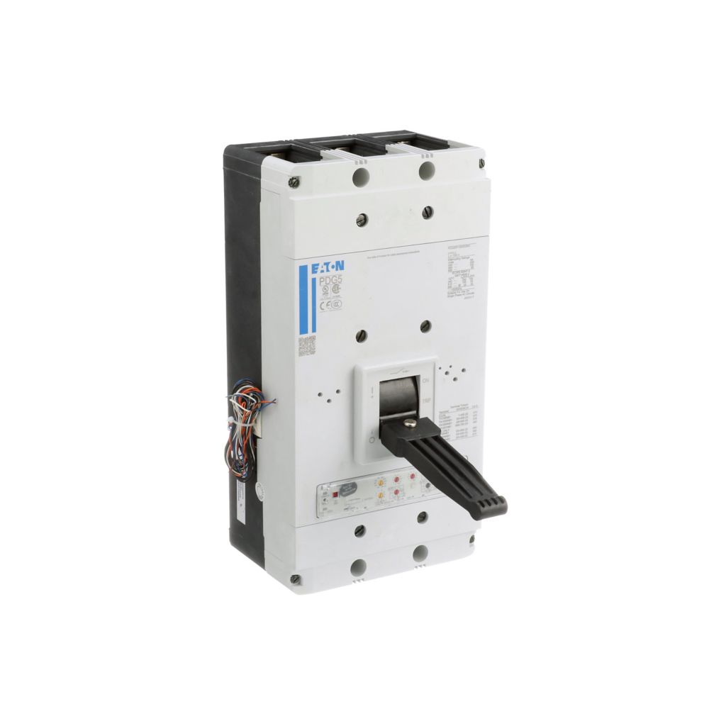 Eaton PDG53M1200E3MN Power Defense 1200A 3-Pole MCCB with Modbus RTU 600Vac