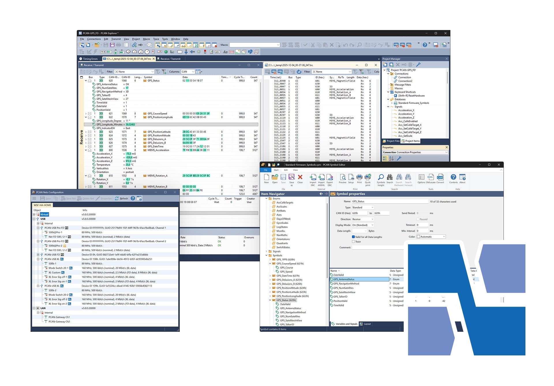 12-Month Maintenance Expansion for Software PCAN-Explorer Version 7 Full Bundle (incl. all Add-ins) Floating License