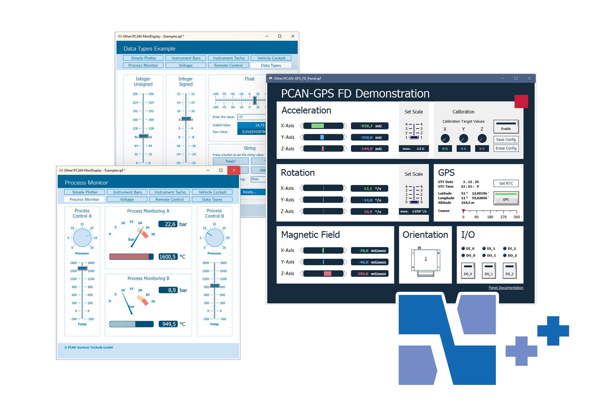 12-Month Maintenance Expansion for PCAN-Explorer 7: Instruments Panel add-in for PCAN Explorer 7