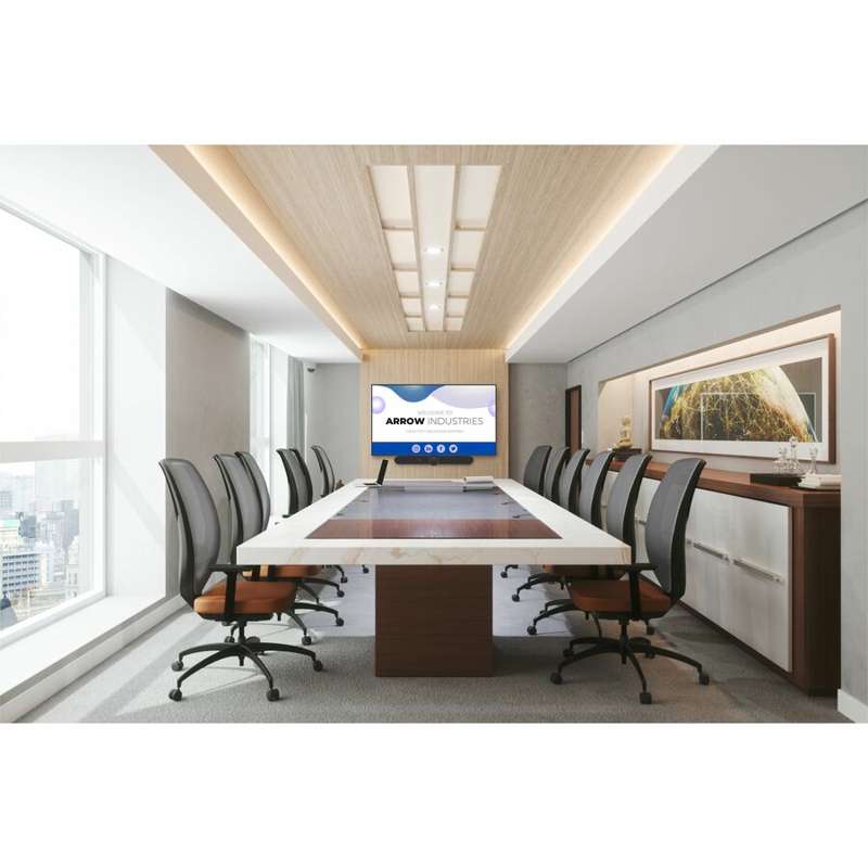 Peerless-AV Universal UC/VC Soundbar/Camera Mount for 55" to 98"+ Single Displays and 55" to 75" Dual Displays