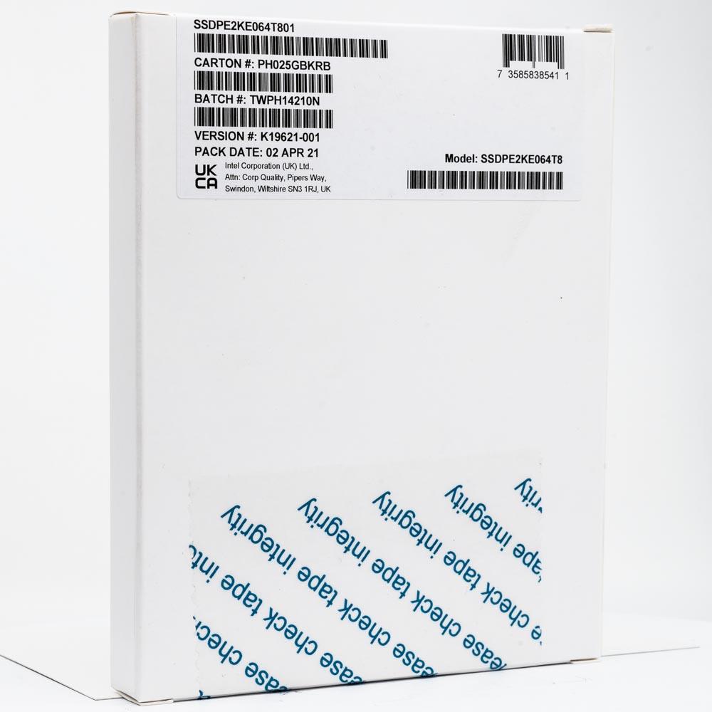 Intel DC P4610 SSDPE2KE064T8 SSDPE2KE064T801 6.4TB PCIe Gen 3.1 x4 4GB/s 2.5in Recertified Solid State Drive
