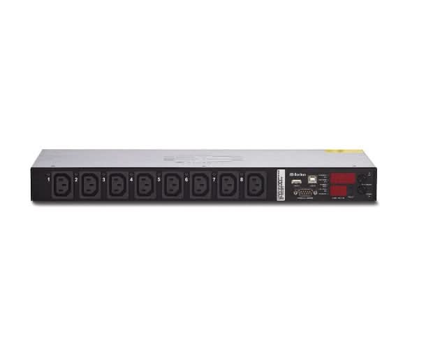 Raritan PX2-2145R-K2 Dominion PX Single Phase 8-Outlets 24A Rack Power Distribution Unit