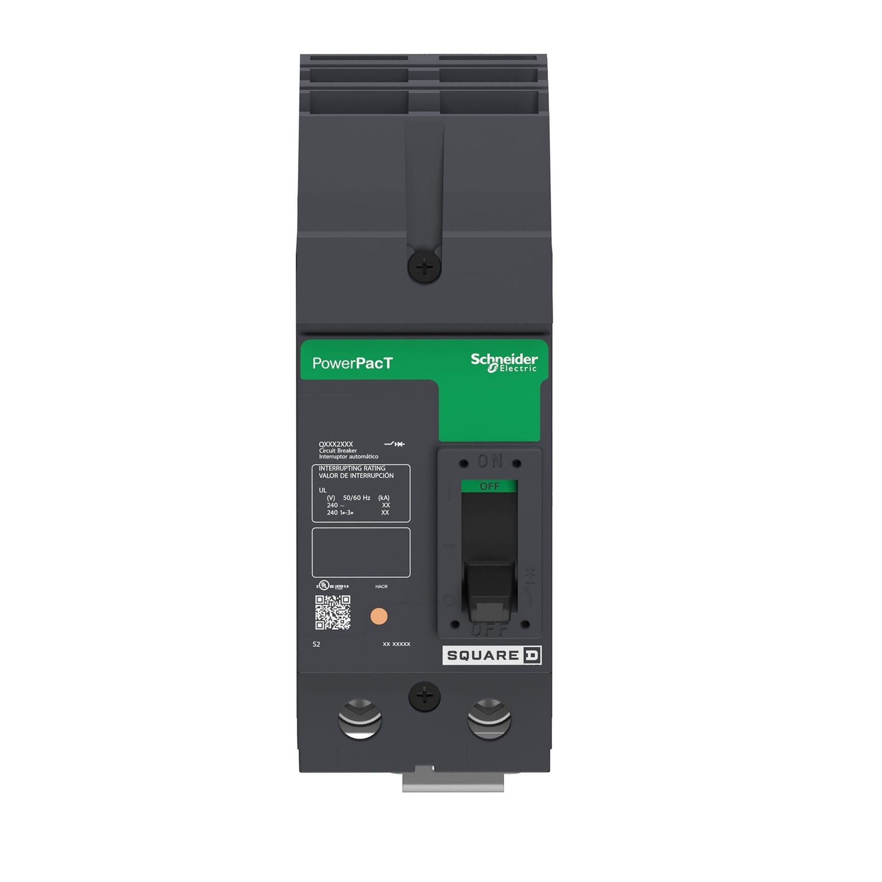 QDA222004 | Square D 2-Pole 200A 240VAC PowerPacT Q Molded Case Circuit Breaker