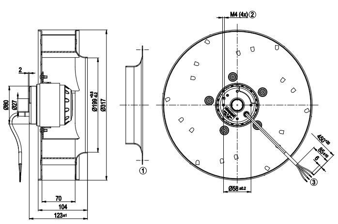 R4E310-AB16-10 ebmpapst  FAN