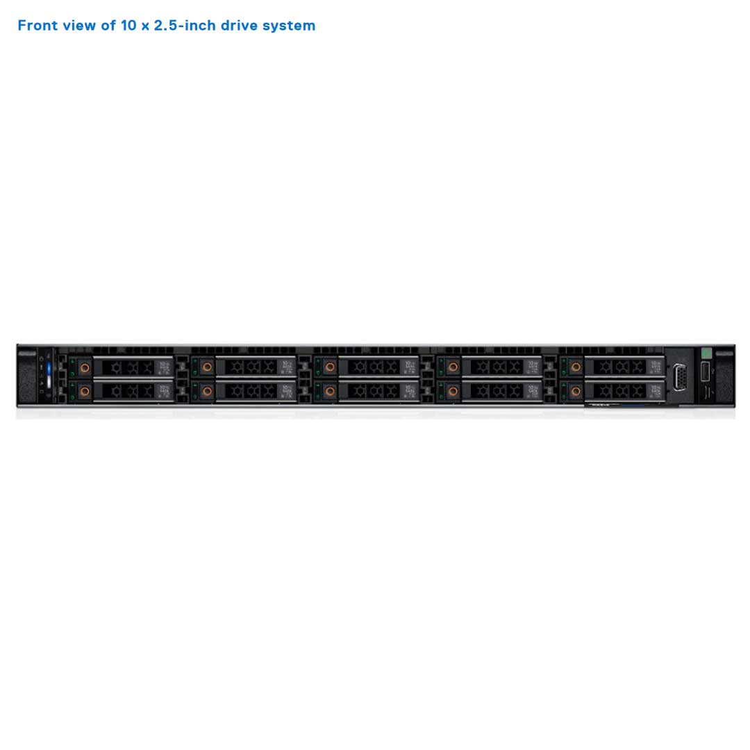 10x 2.5" Rack Chassis | Dell PowerEdge R6615