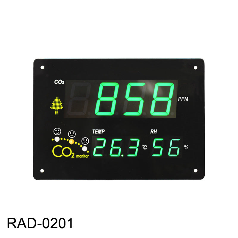cSense Large Character Wall CO2 Monitor