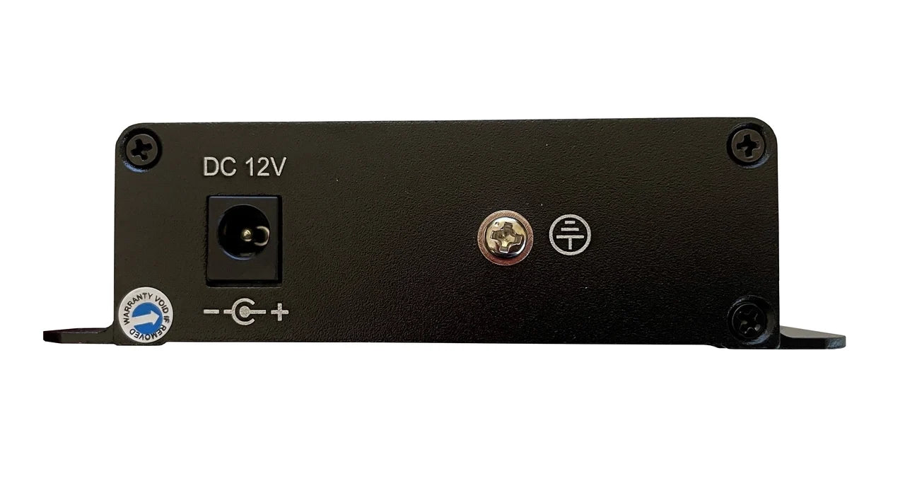 RB-3GSDI-01S-T 3G SDI over SM fiber transmitter single strand, 20Km reach, with RS485 channel transport, SMPTE 424M, Industrial hardened