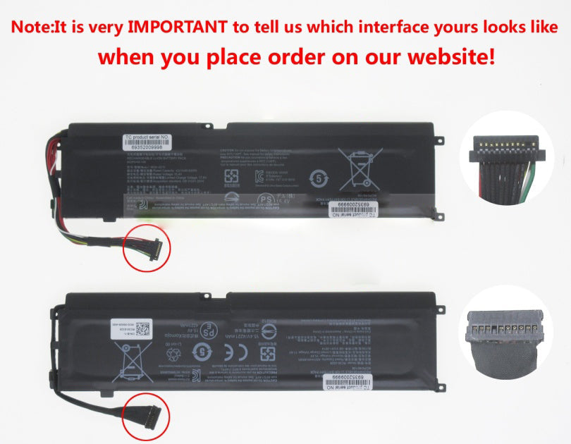 RC30-0270 Battery for Razer RZ09-03006 92 Blade 15 GTX 1660 Ti Blade 15 Base Model