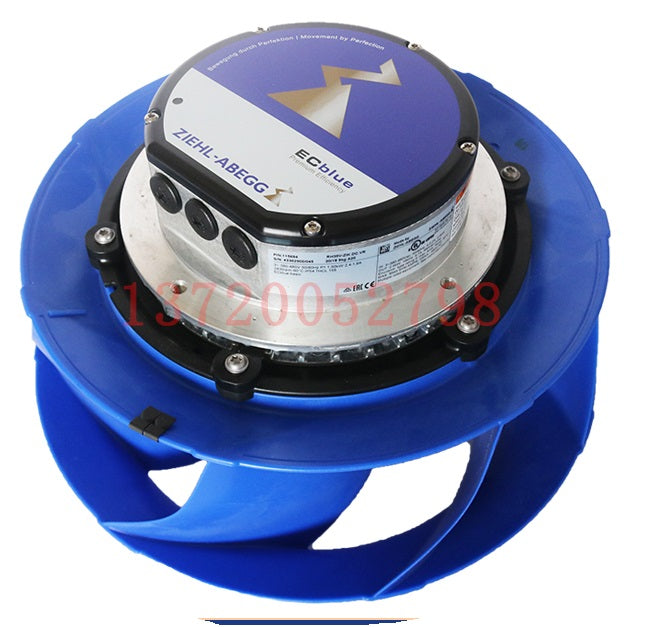 RH35V-ZIK.DC.VR ZIEHL-ABEGG centrifugal fan 3-380-400V | 1.25Kw 2500RPM 2.4-1.9A