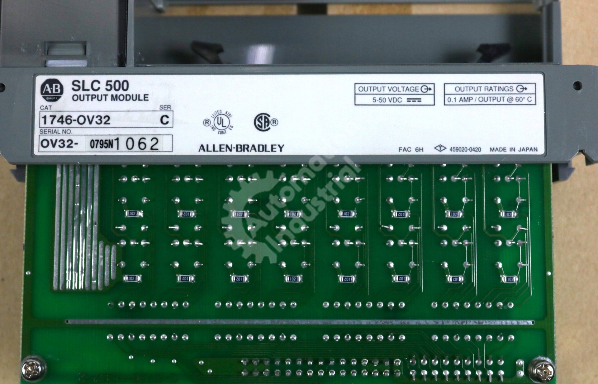 1746-OV32 By Allen Bradley 5-50VDC 32-Point Digital DC Sinking Output Module