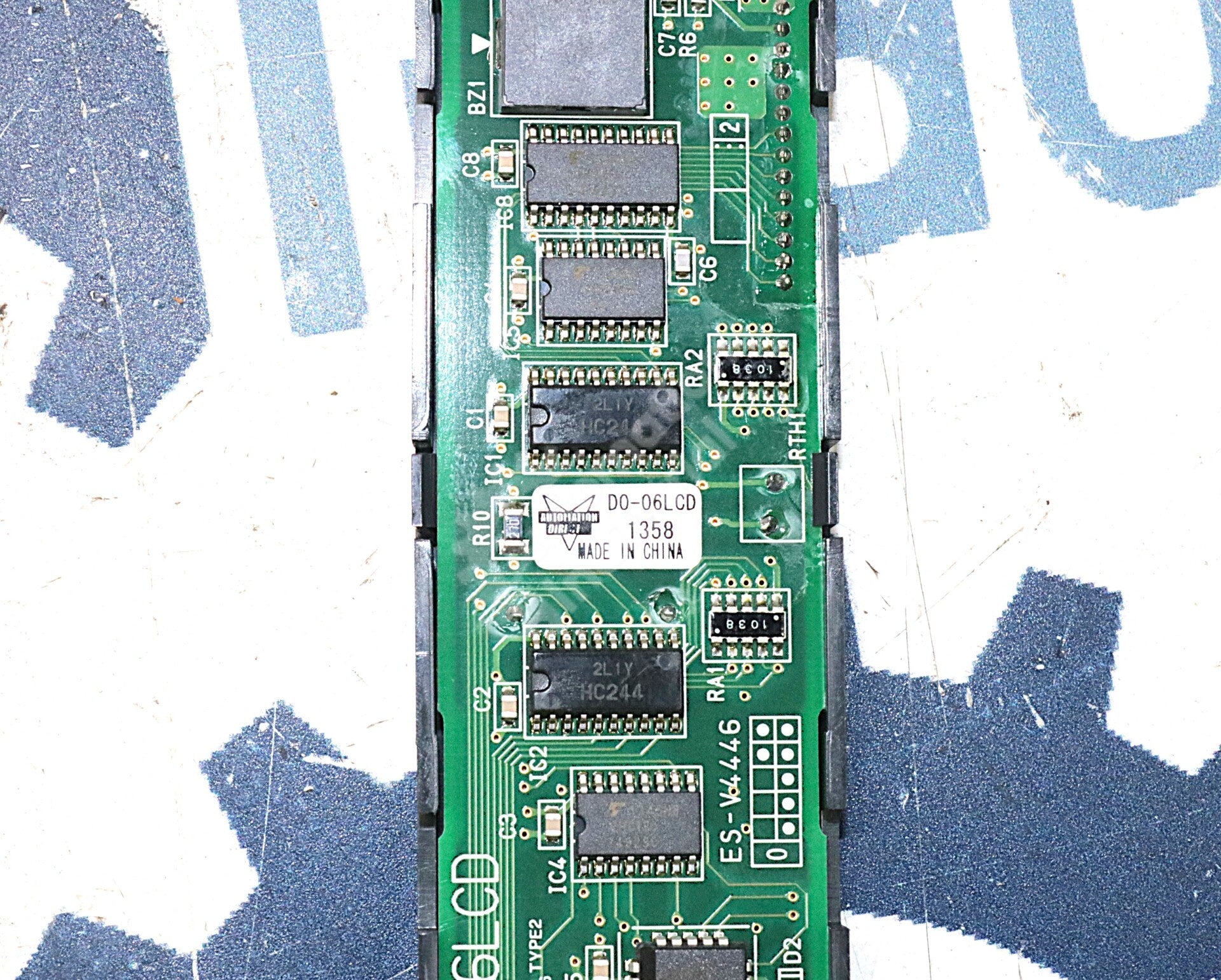 D0-06LCD By Automation Direct Optional Snap-In LCD Display Panel