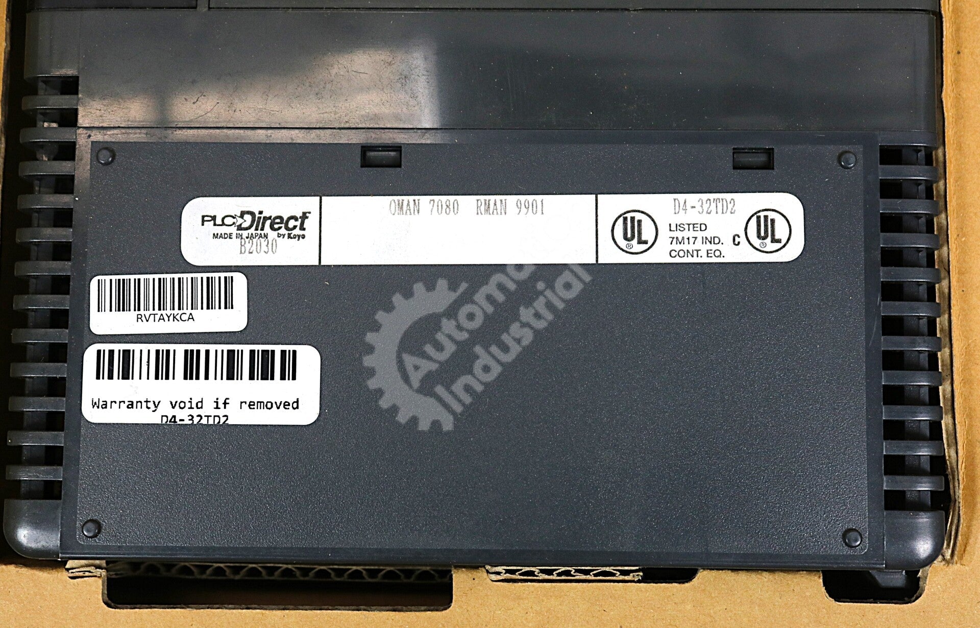 D4-32TD-2 By Automation Direct 12-24VDC 32PT Discrete Output Module