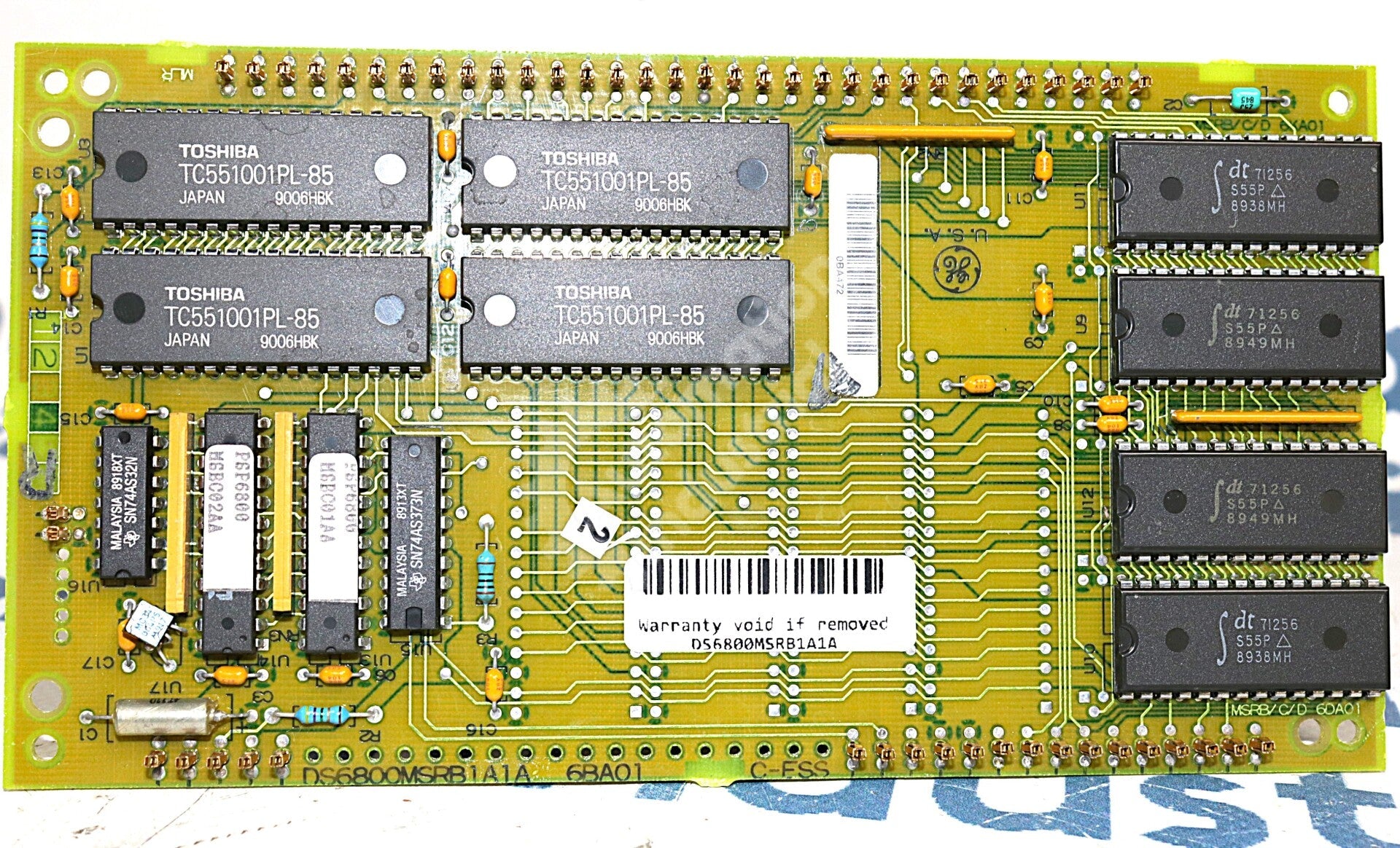 DS6800MSRB1A1A By General Electric DS6800MSRB Circuit Board