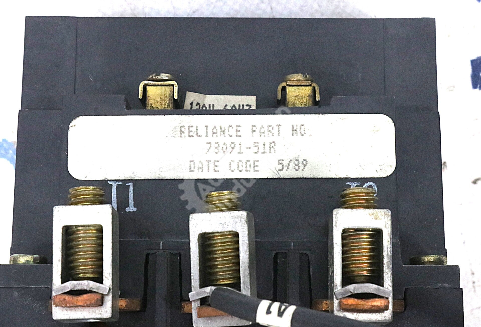 RDP7-7140-11 By Joselyn Clark 78091-51R 600VDC 75Amp Time Delay Relay