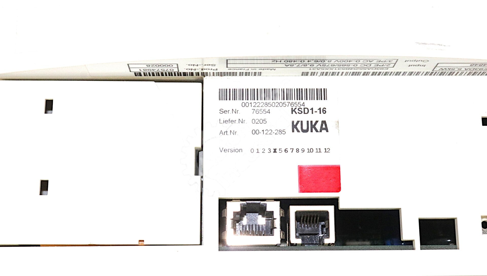 KSD1-16 By KUKA 8AMP 0-480VAC Servo Drive Controller PLC Robot