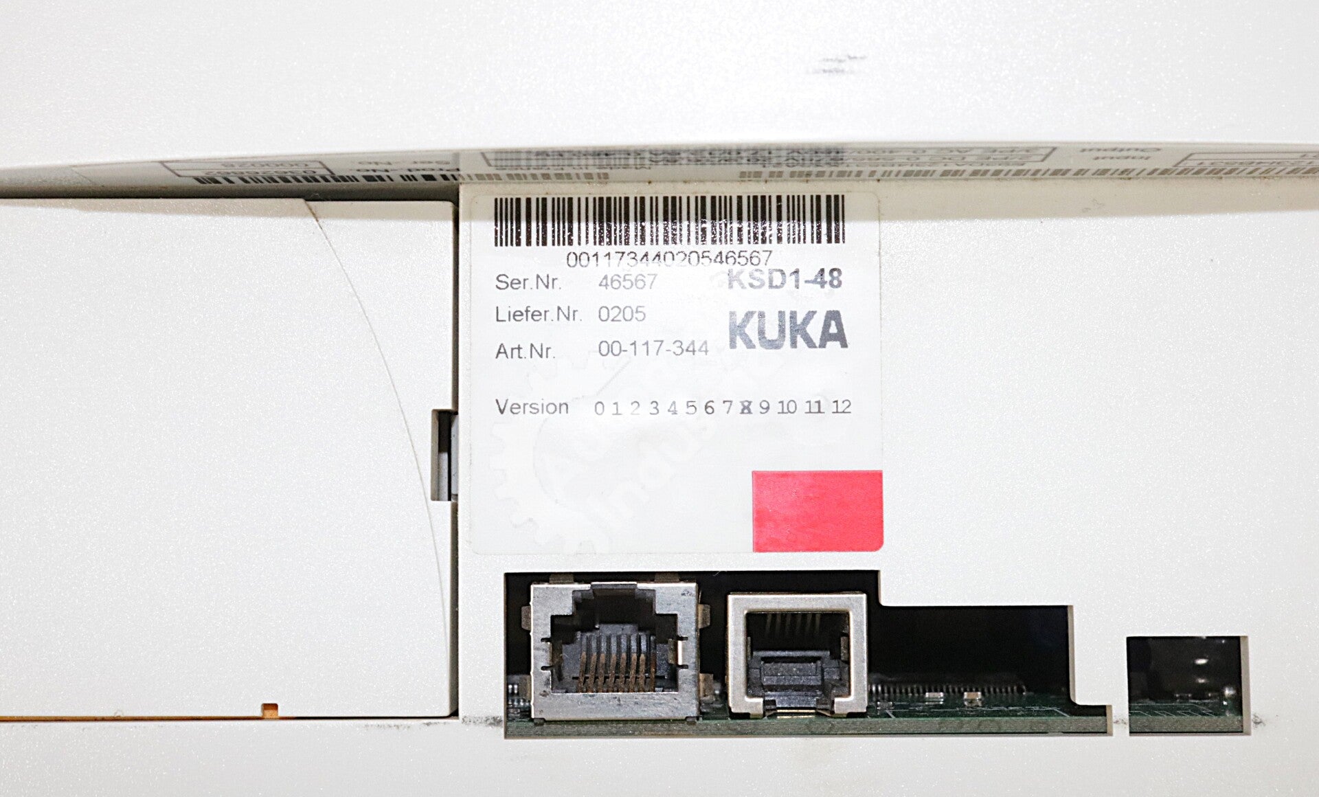 KSD1-48 By KUKA 48AMP 480-585VAC 0-480Hz Servo Drive Module
